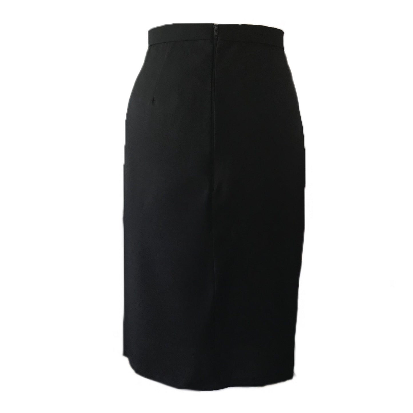 Women's Asymmetrical Pinched-Pleat Pencil Skirt - Sz. 8