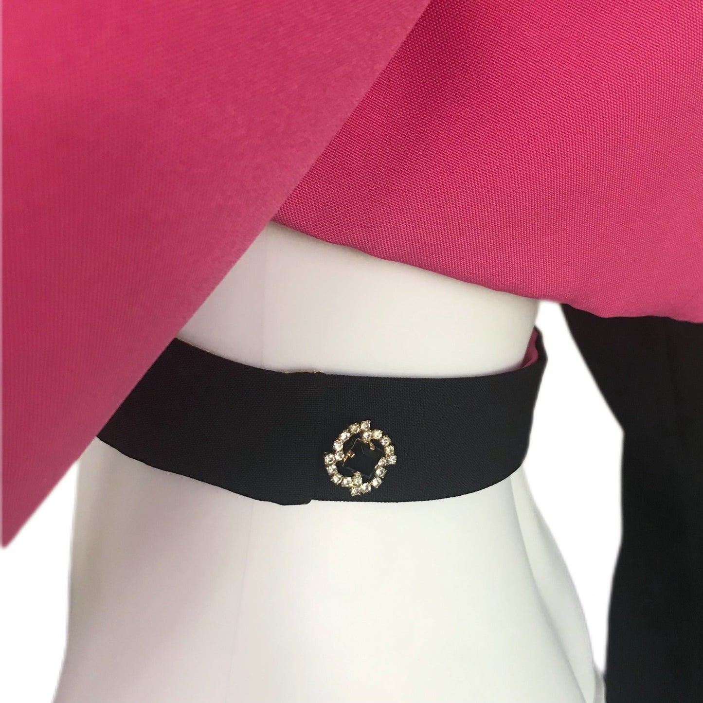 Women's 2-Tone Cropped Wrap Blazer