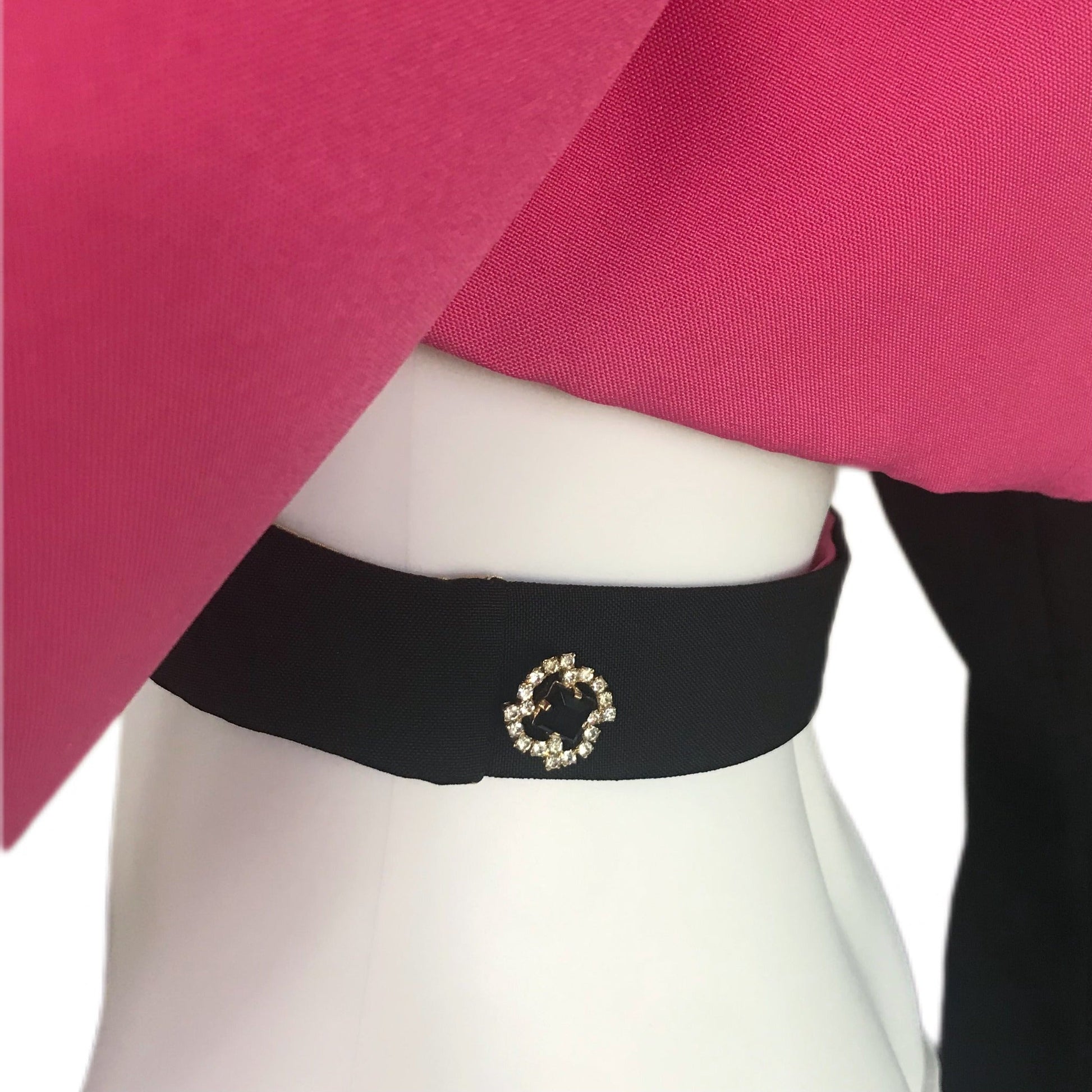 Women's 2-Tone Cropped Wrap Blazer