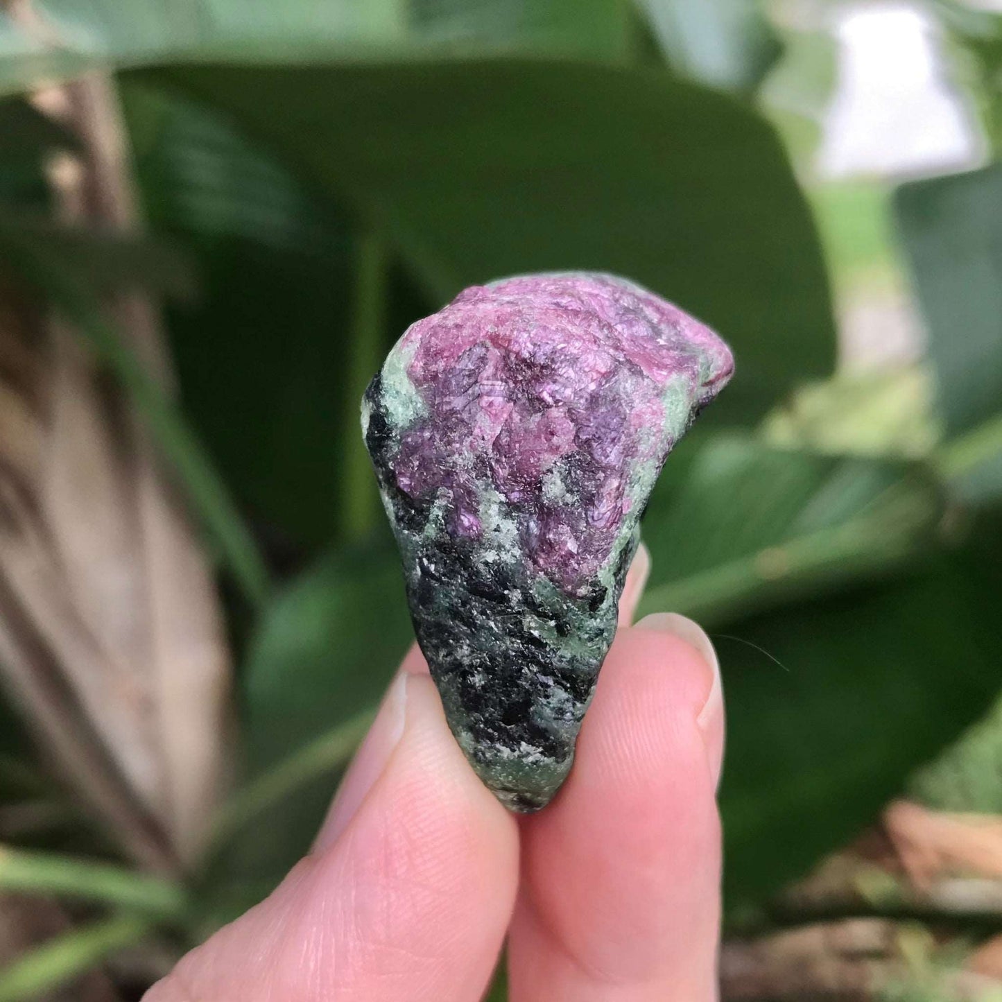 Ruby Zoisite Stone Crystal - Raw