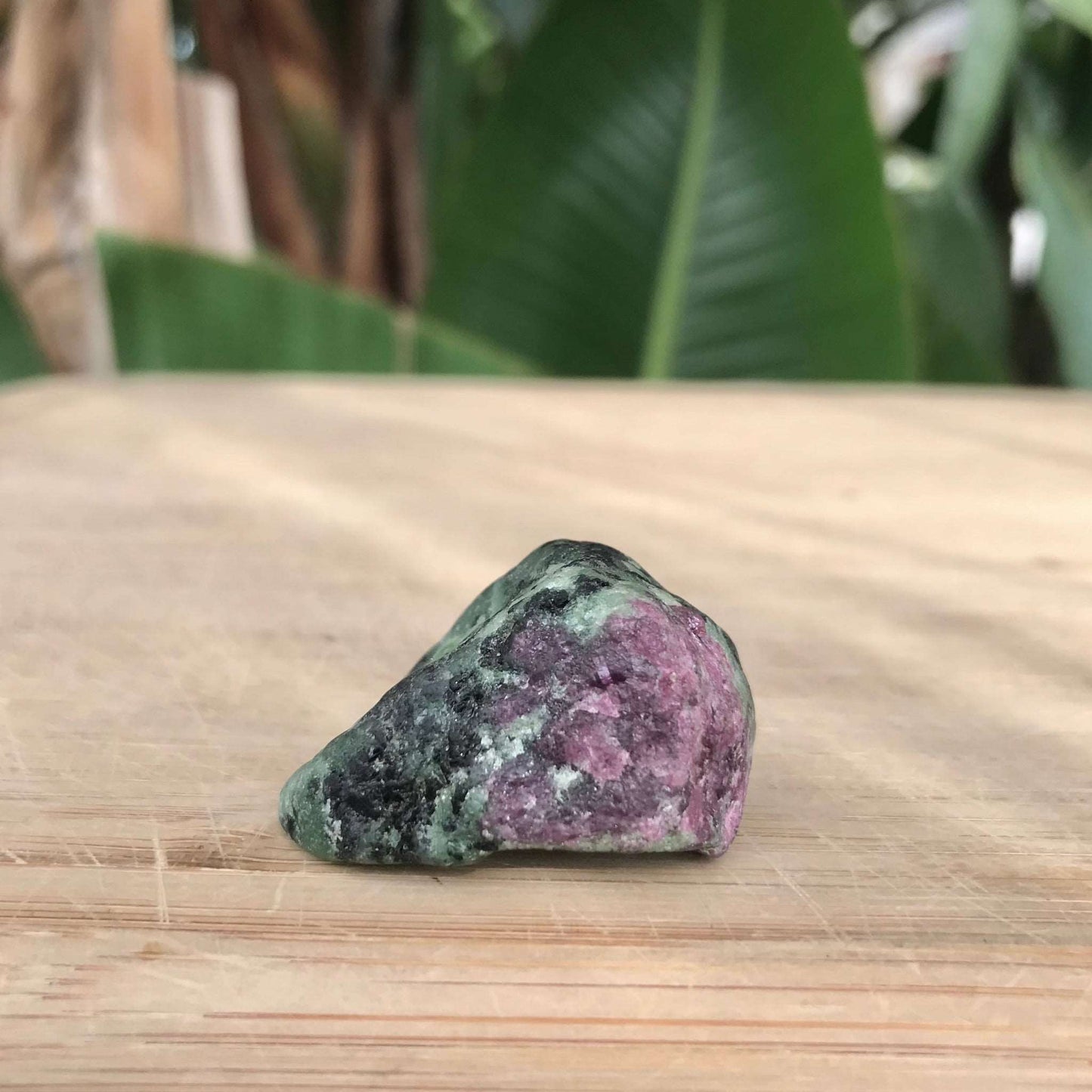 Ruby Zoisite Stone Crystal - Raw