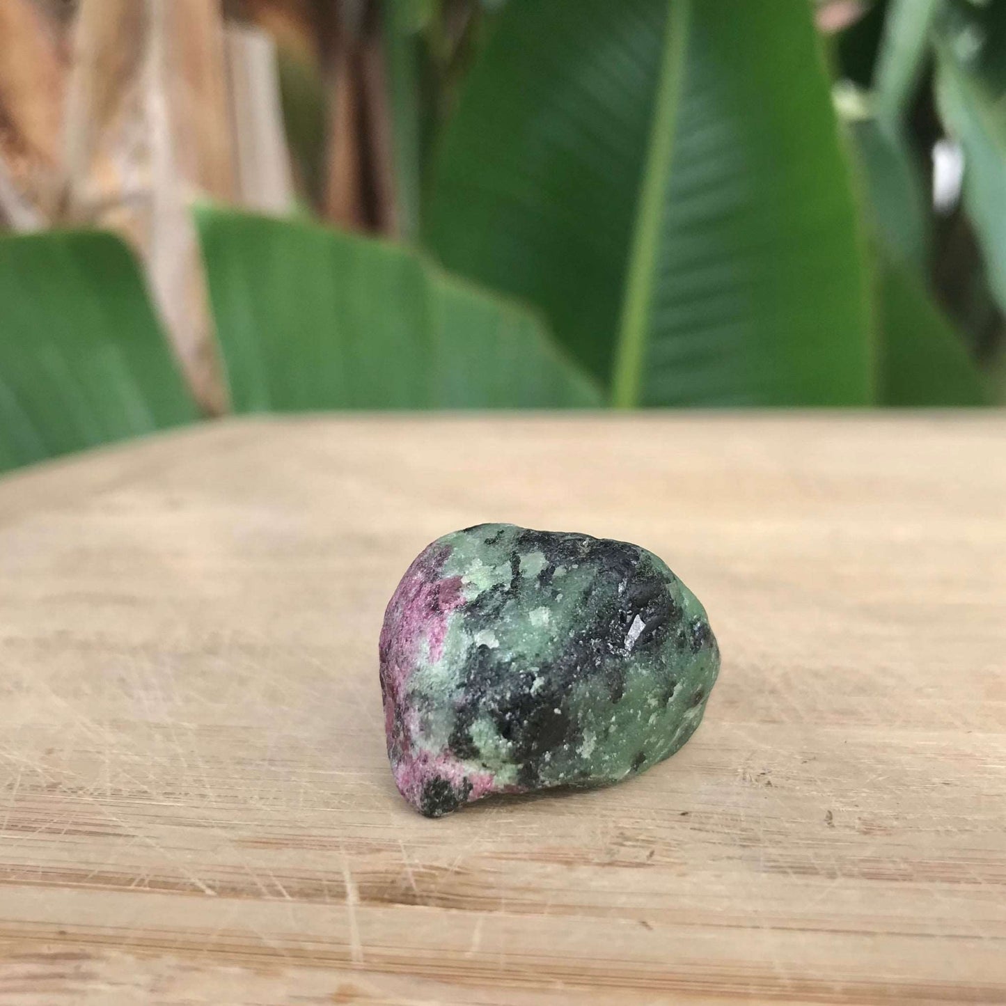 Ruby Zoisite Stone Crystal - Raw