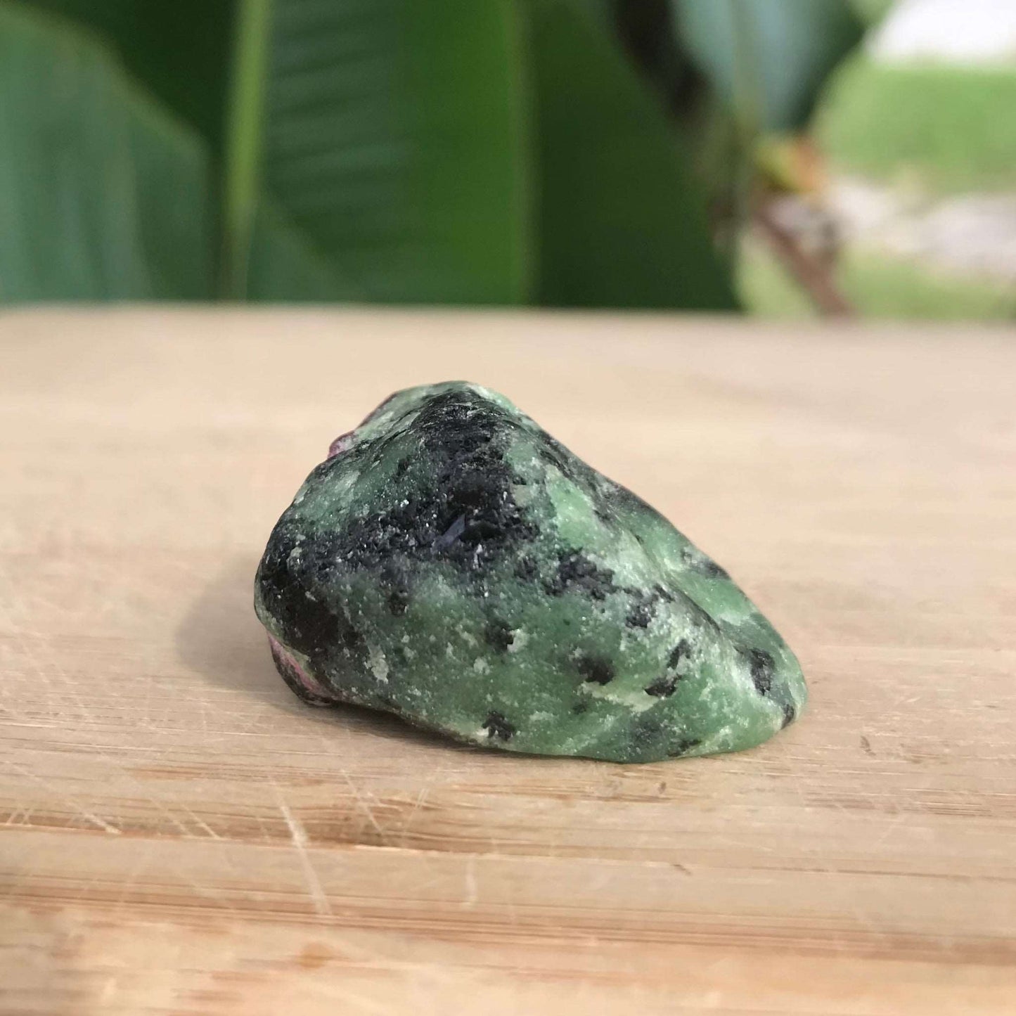 Ruby Zoisite Stone Crystal - Raw