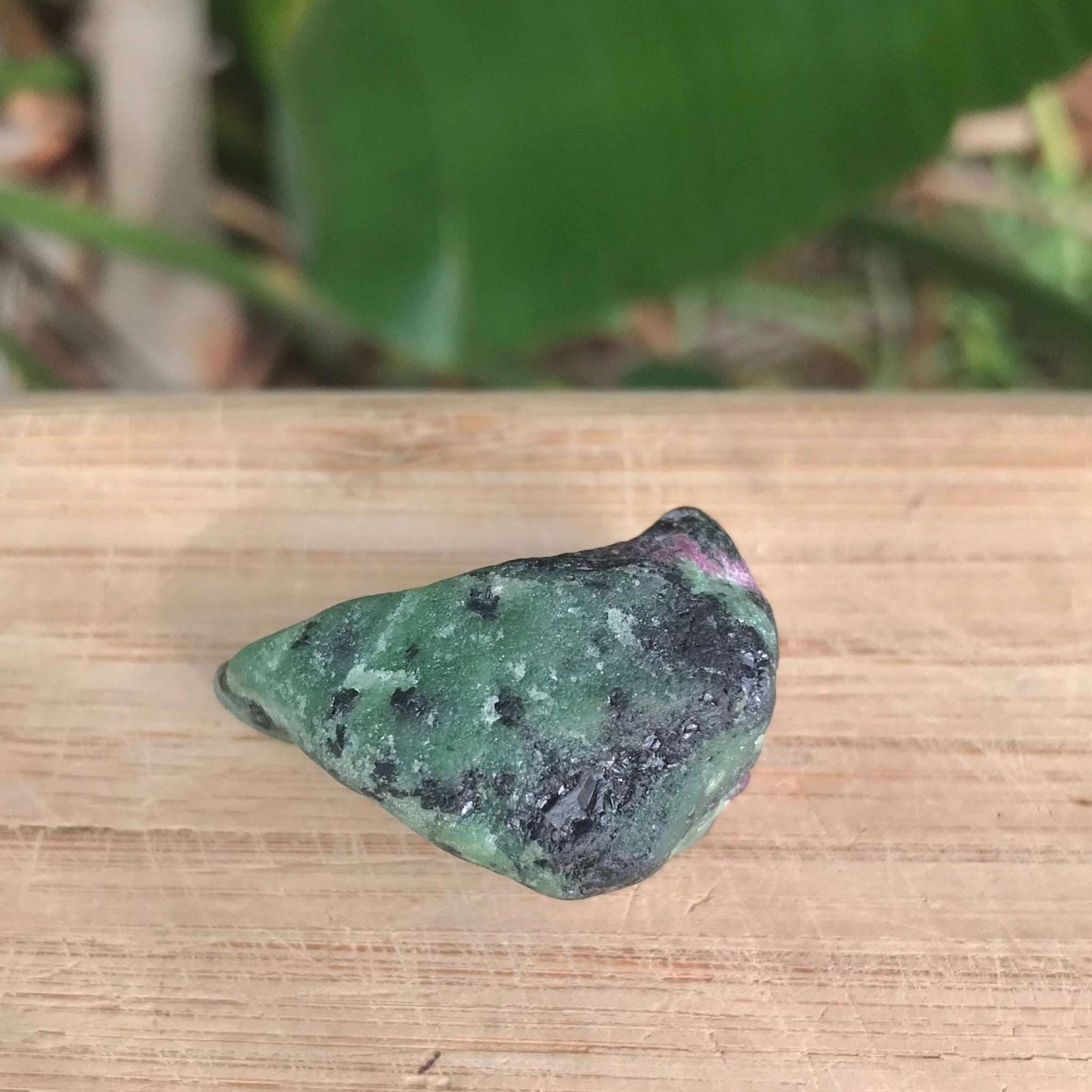 Ruby Zoisite Stone Crystal - Raw