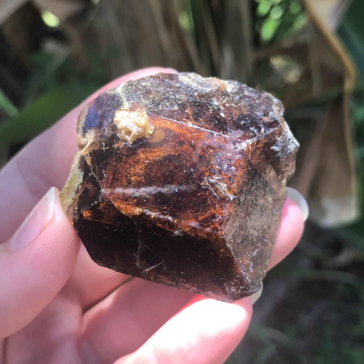Natural Andradite Garnet Crystal