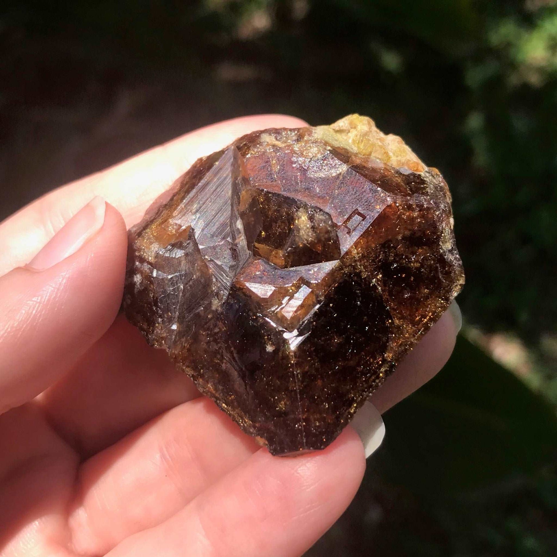 Natural Andradite Garnet Crystal