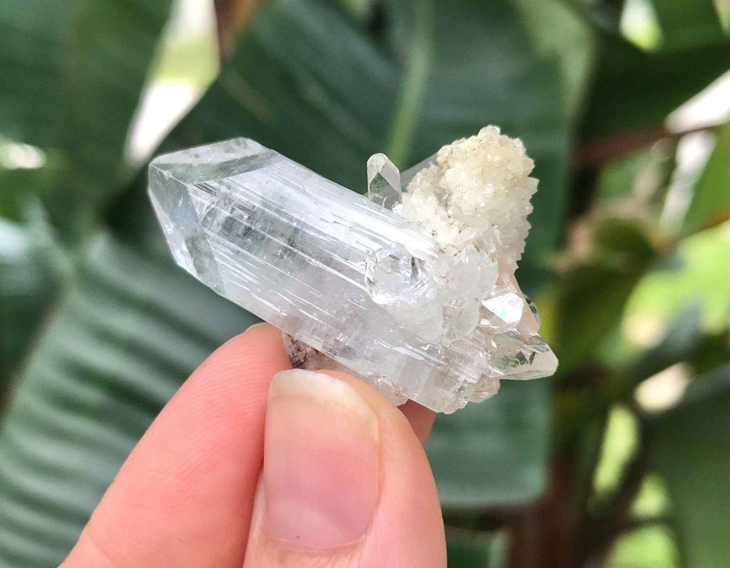 Clear Quartz Crystal Cluster