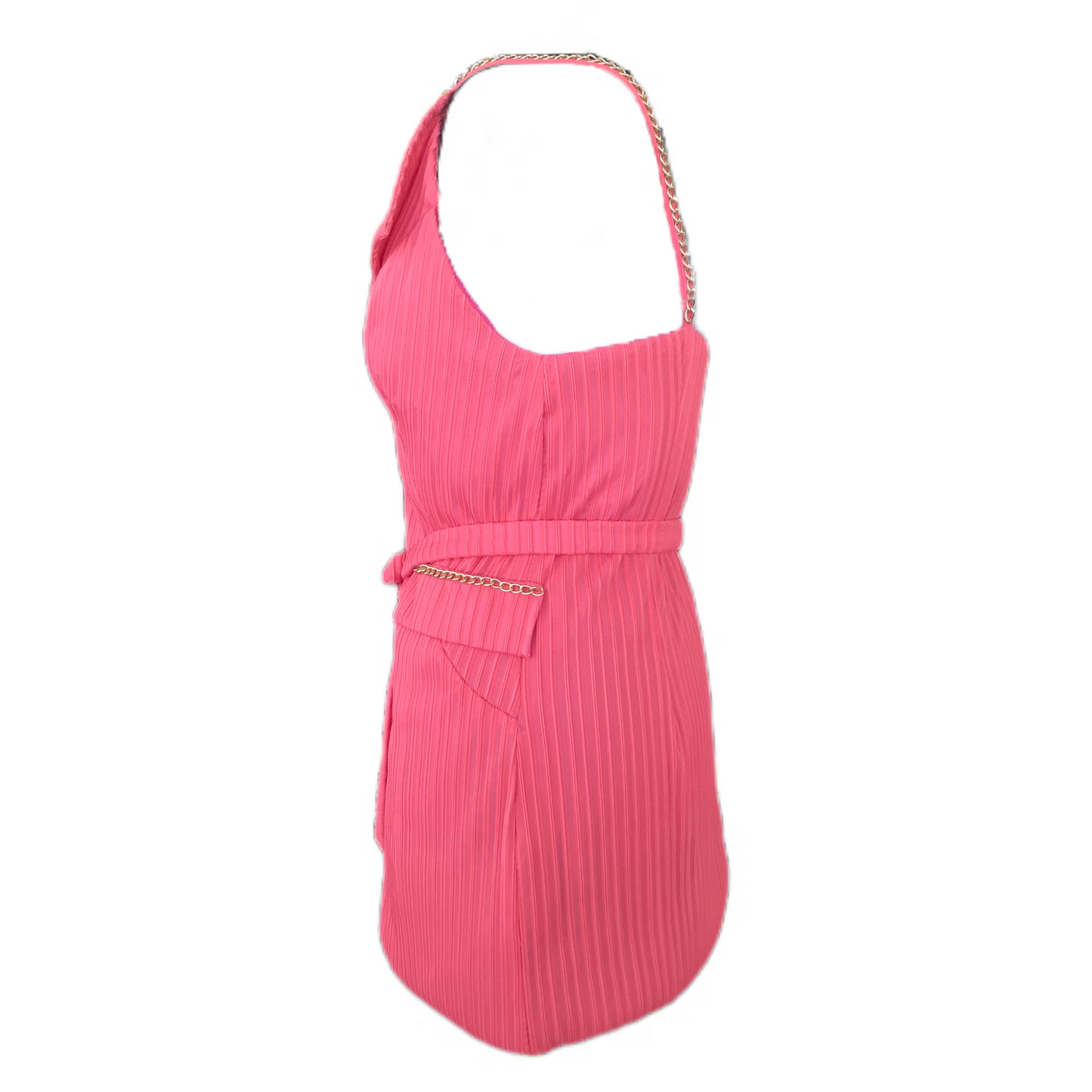 Women's Mini Blazer Dress in Pink - Sz. 12