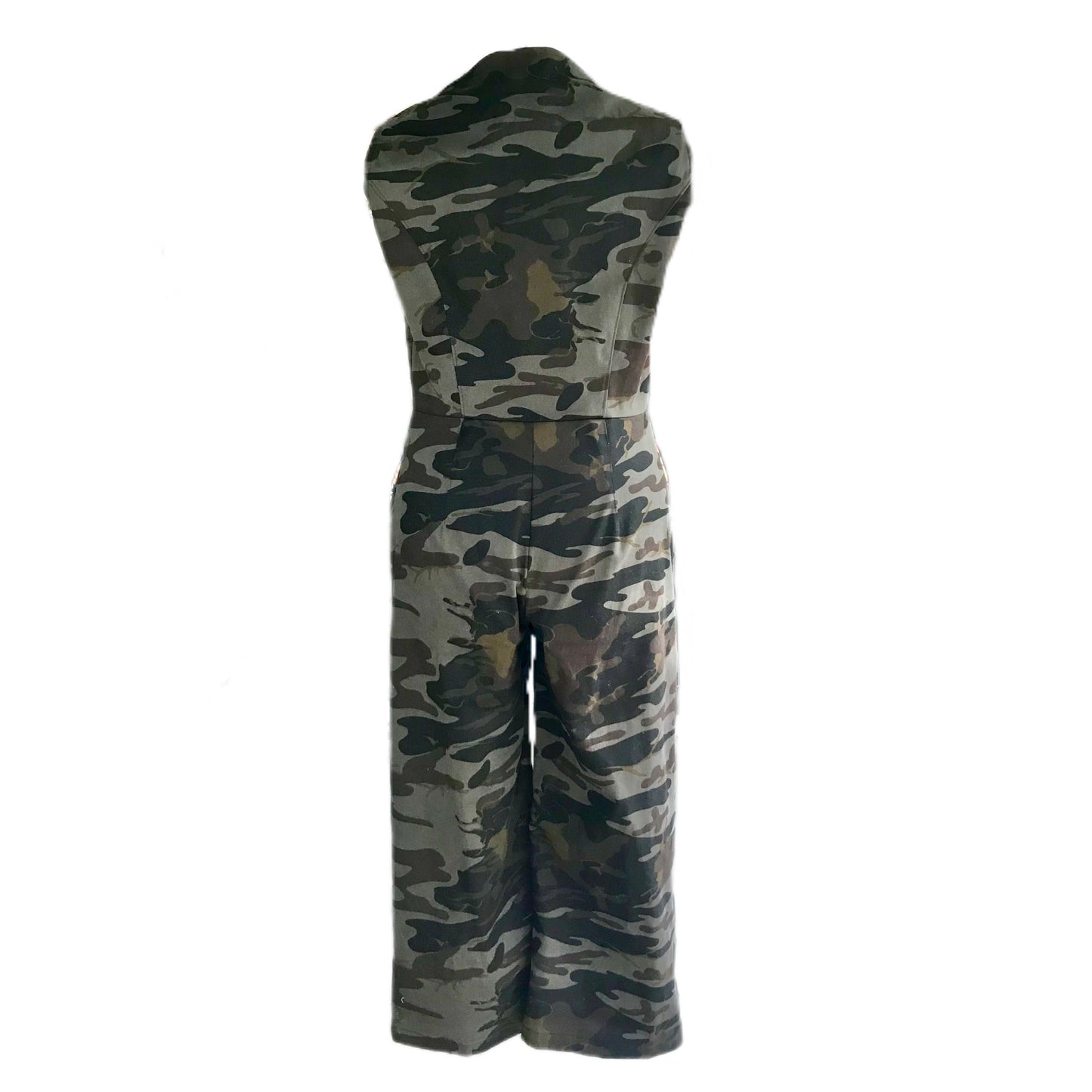 Women's Camouflage Jumpsuit - Size 10