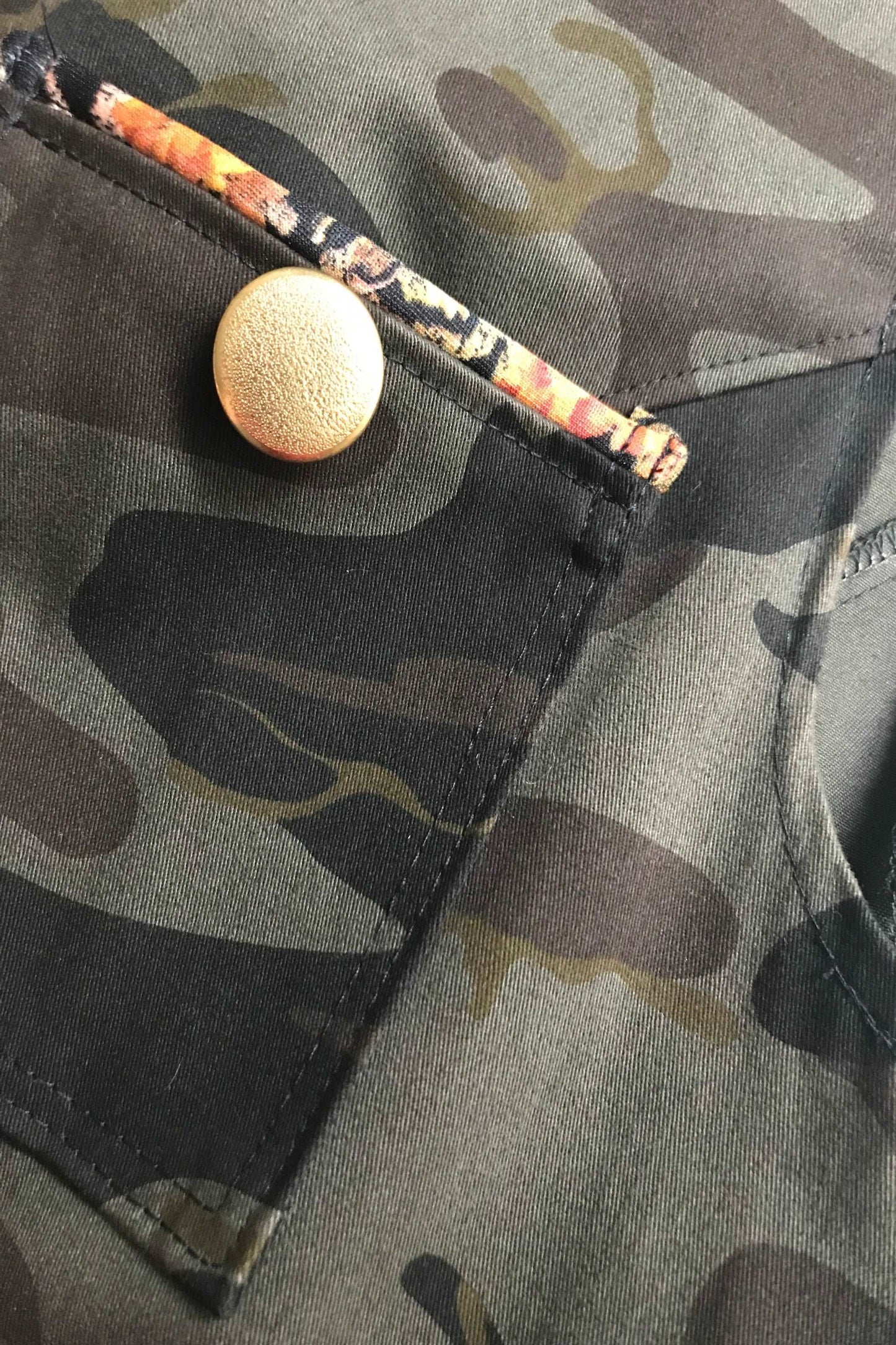 Women's Camouflage Jumpsuit - Size 10