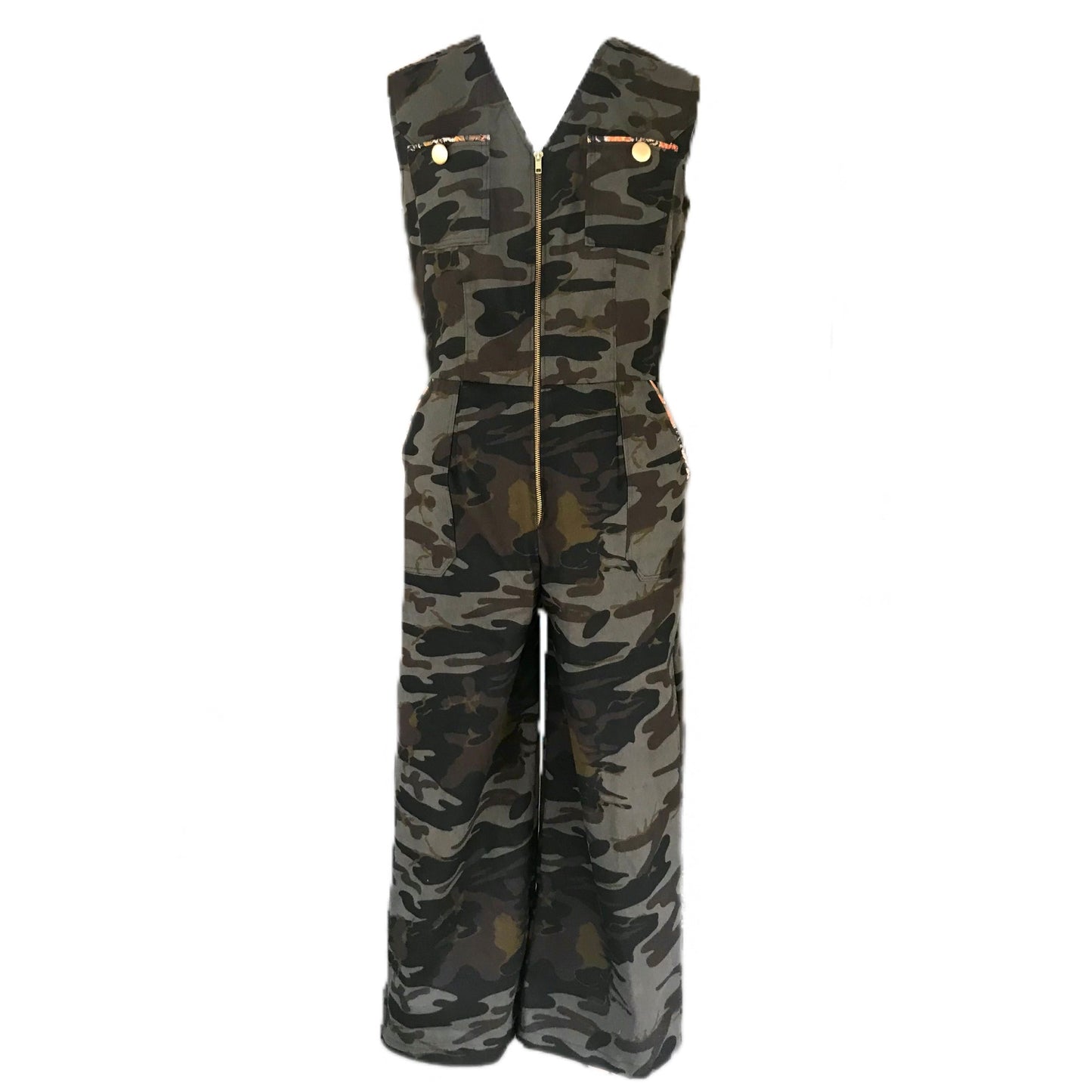 Women's Camouflage Jumpsuit - Size 10