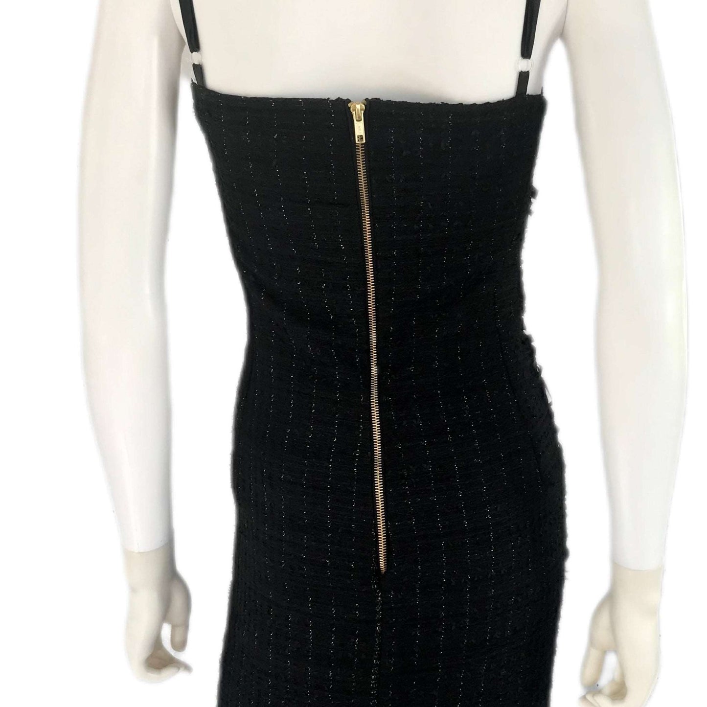 Gold Drip Women's Cocktail Dress - Size 0/2