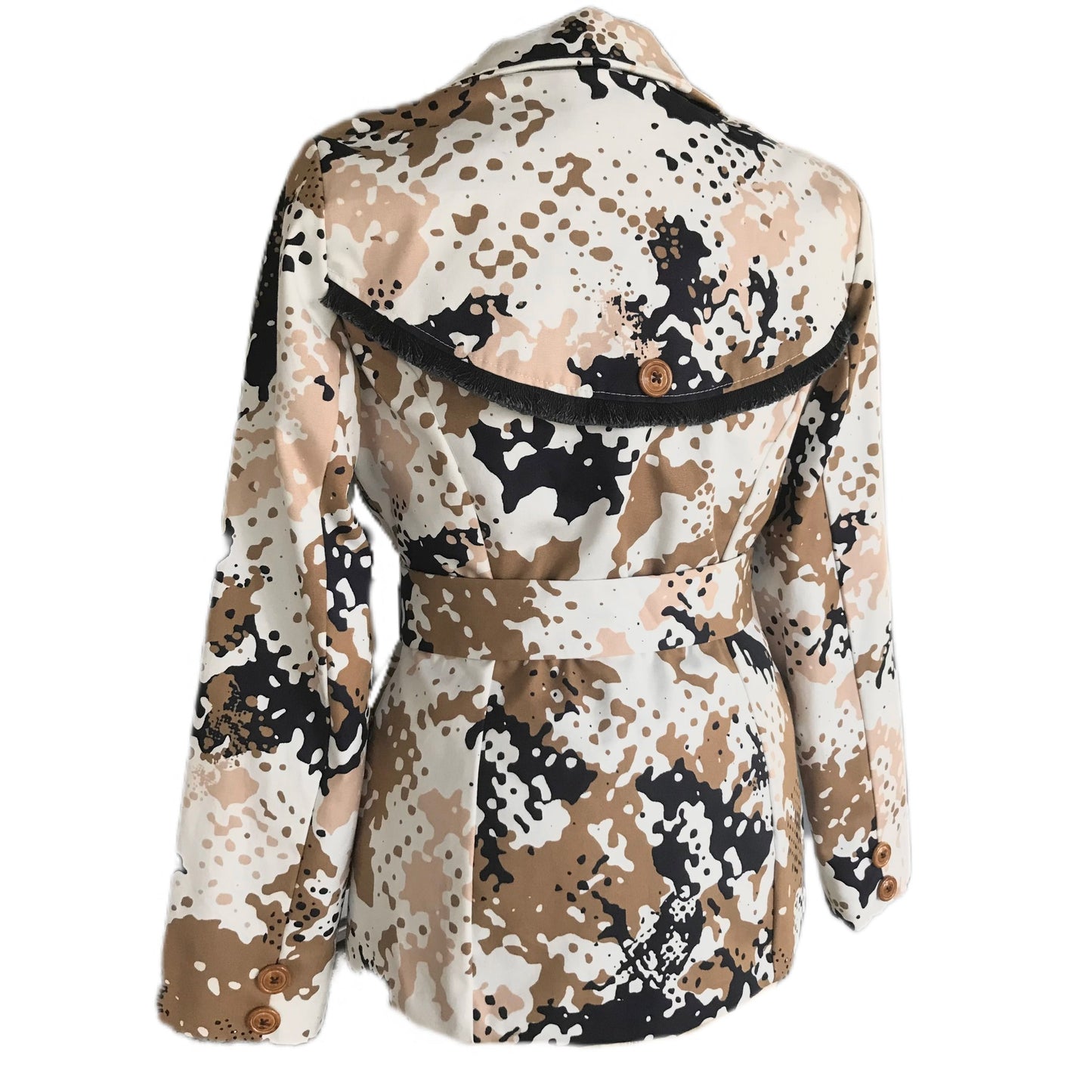 Inkblot Camouflage Women's Blazer - Size 6