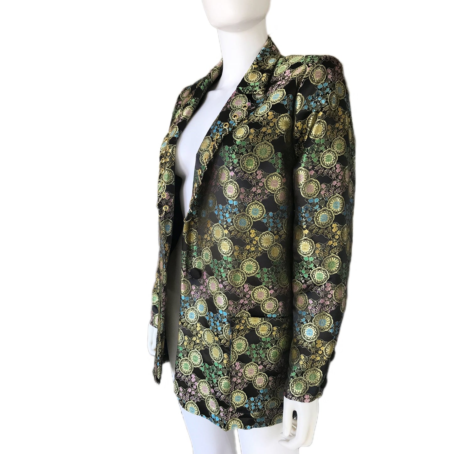 Dynasty Brocade Women's Loose-Fitting Blazer - Sz. Small