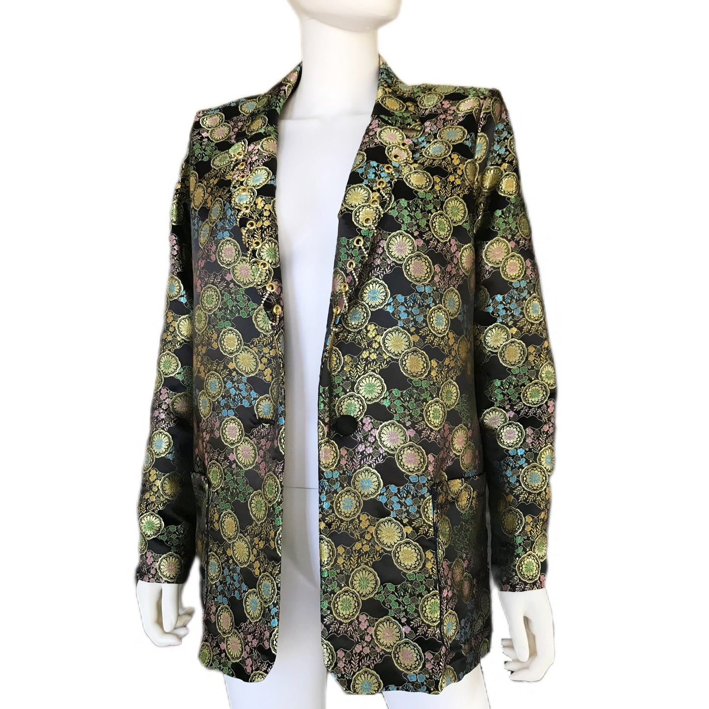 Dynasty Brocade Women's Loose-Fitting Blazer - Sz. Small