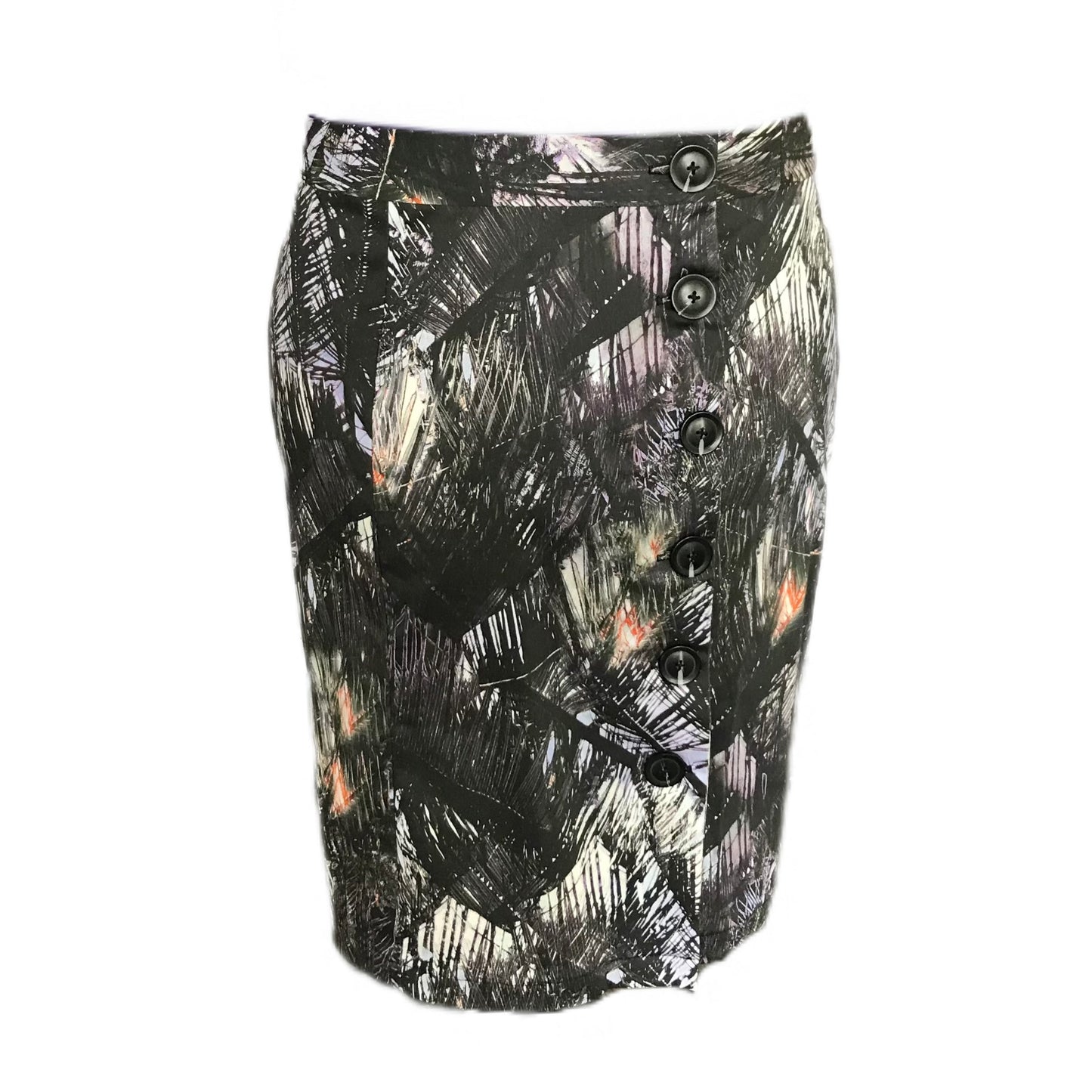 Women's Palm Leaf Pencil Skirt
