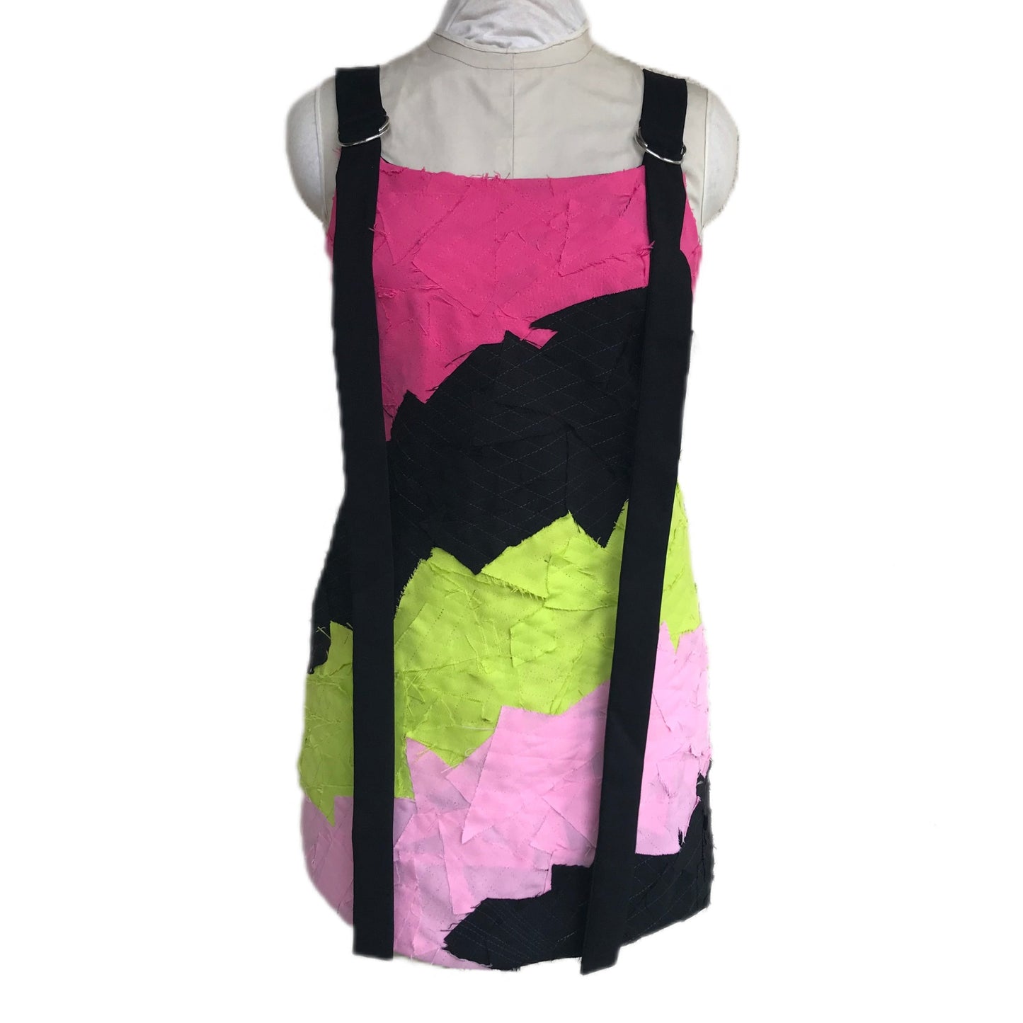 Scrap Mini Dress with Adjustable Straps - Size 6