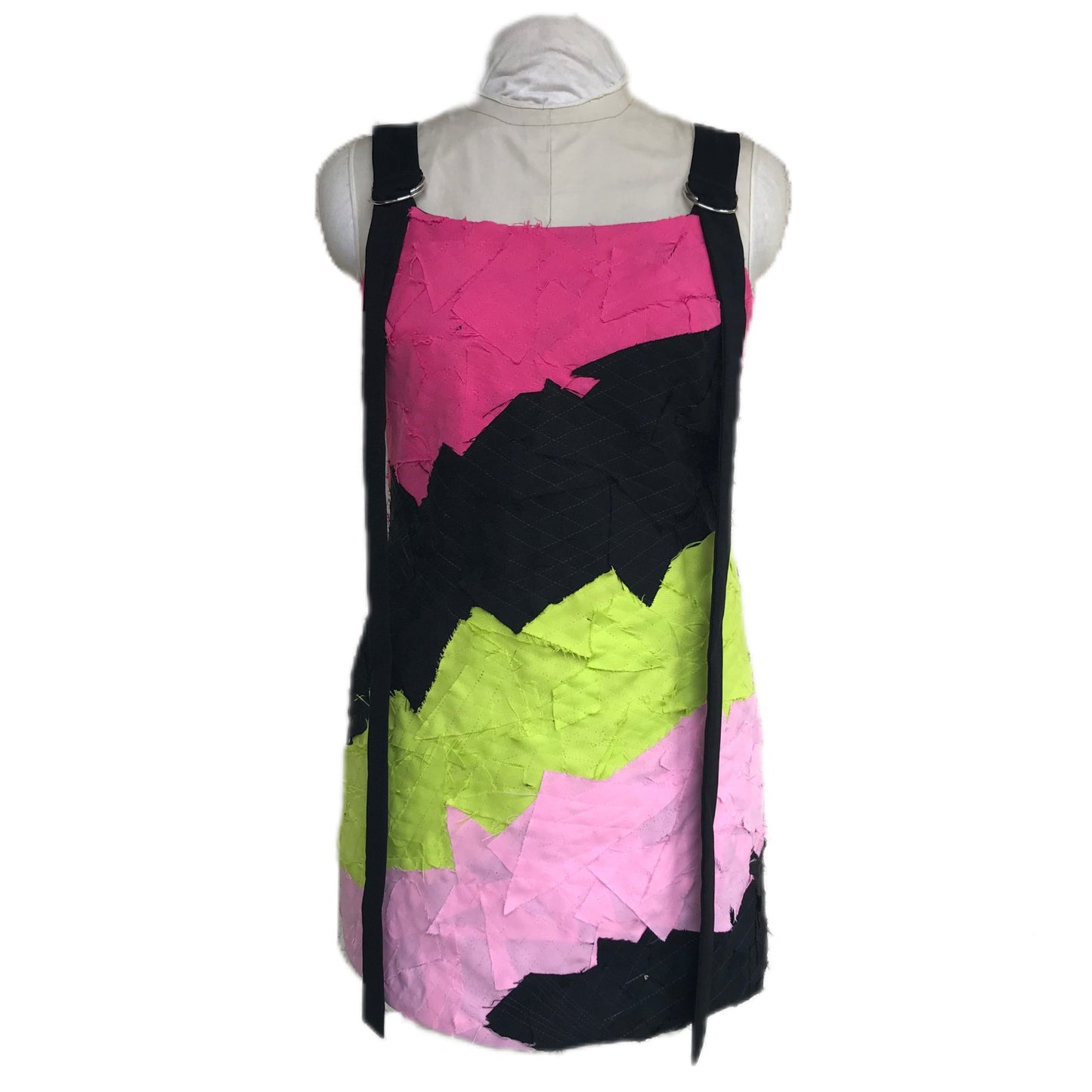 Scrap Mini Dress with Adjustable Straps - Size 6