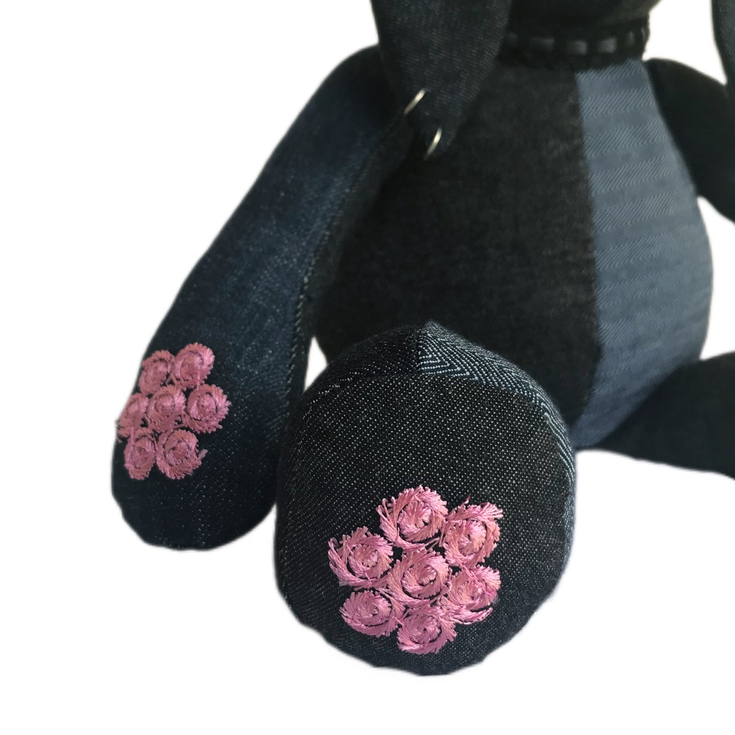 Blossom Bunny - Made from Recycle Denim Jeans