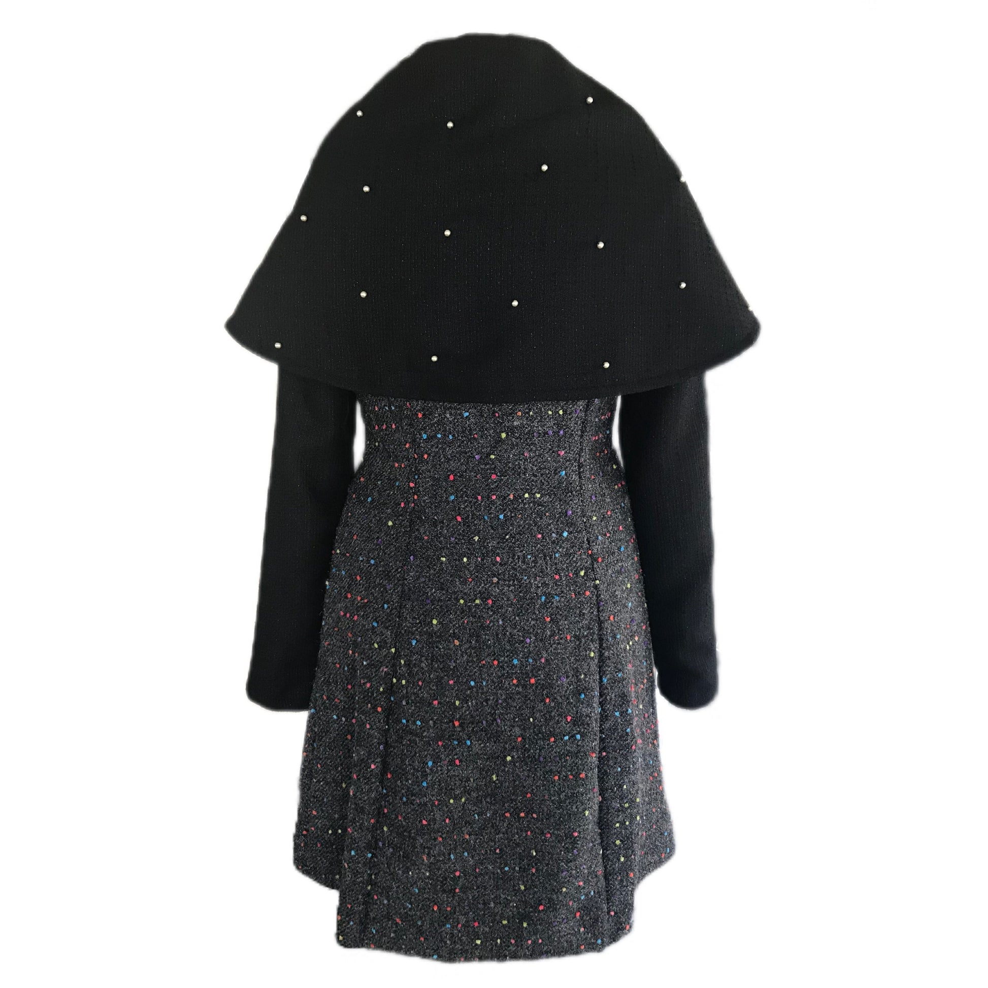 Women's Confetti Wool and Boucle Coat Jacket- Size Small