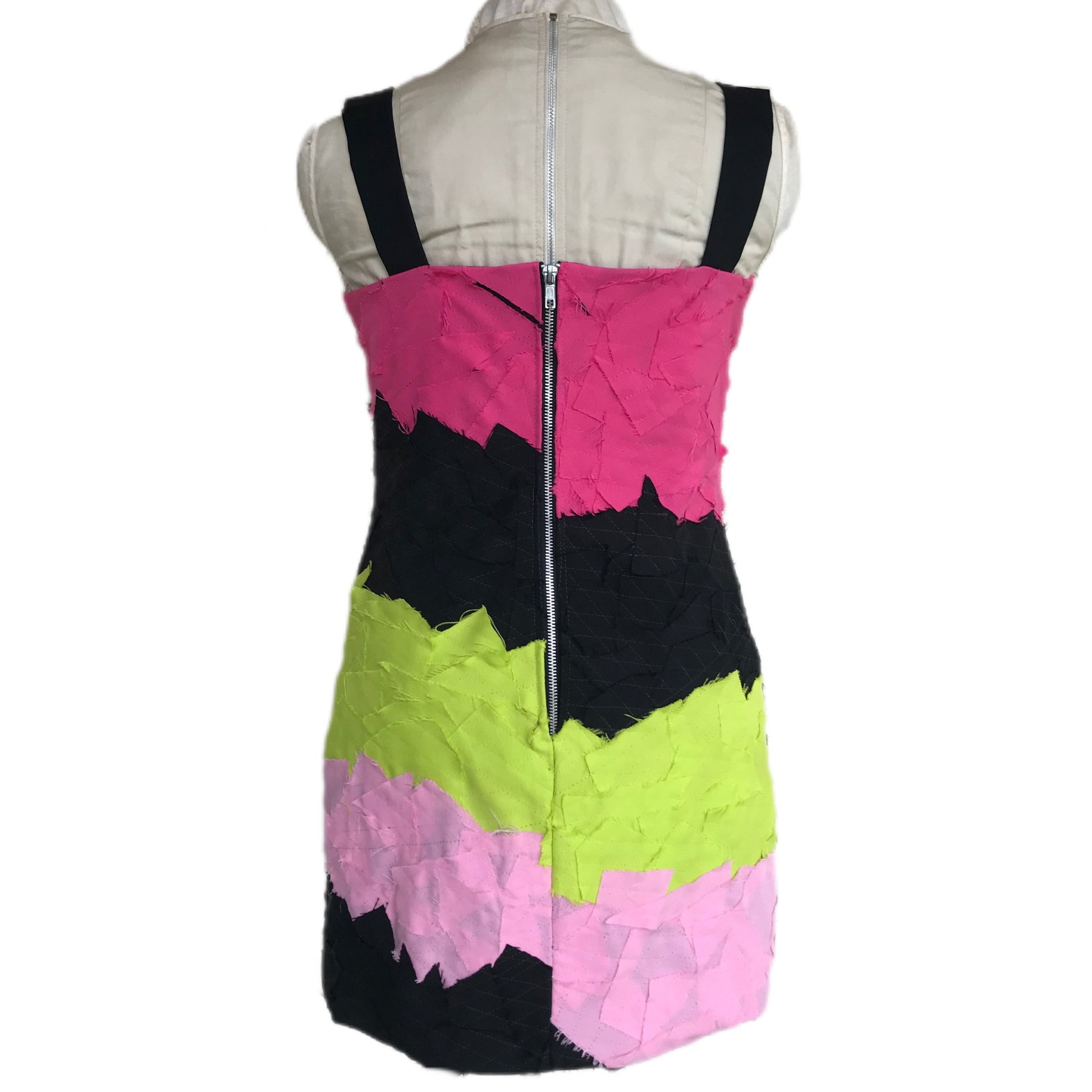 Scrap Mini Dress with Adjustable Straps - Size 6